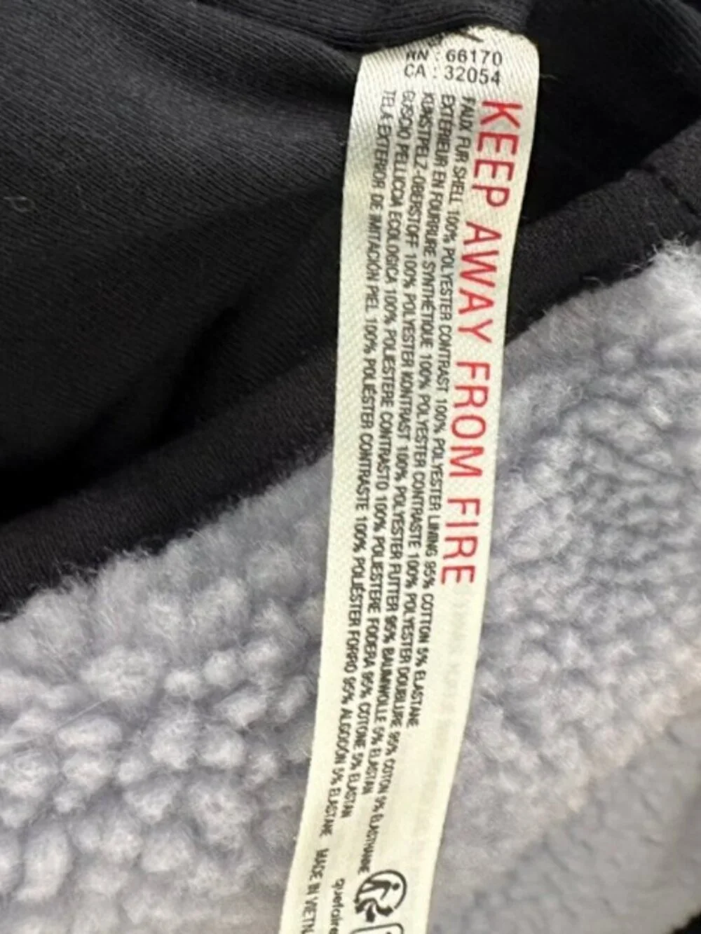 FP MOVEMENT FREE PEOPLE Hit The Slopes Fleece Jacket in Papaya Combo Size S NWOT - Picture 7 of 7
